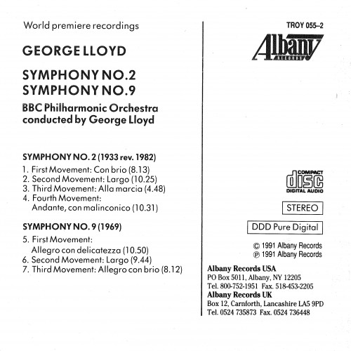 Symphonies No 2 & No 9